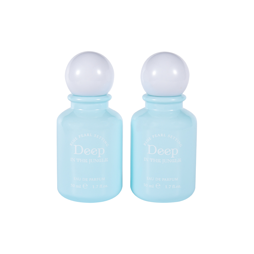 GC4818-WJ2537 50 ml Macaron-Farbparfümflasche mit kugelförmiger Parfümkappe