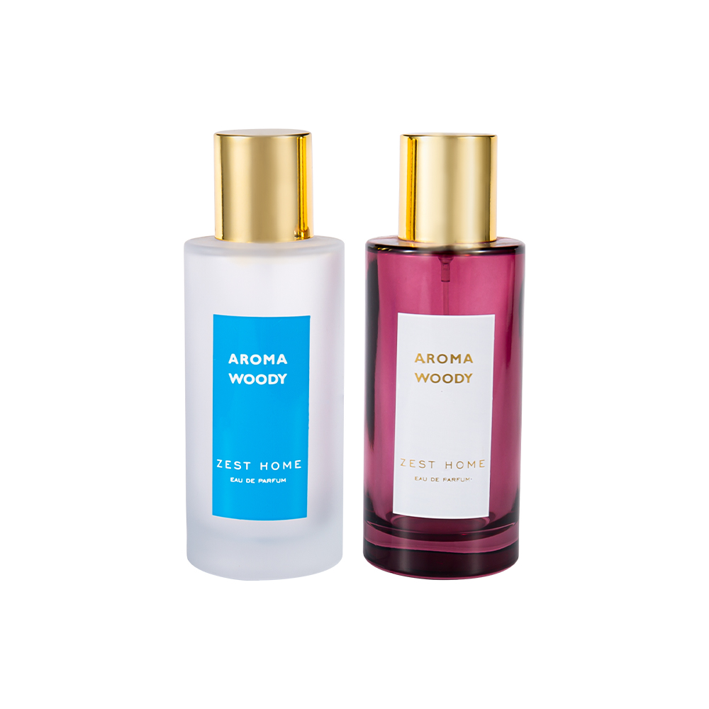 GC3989-WJ2388 100ML Großhandel klassische mattierte Parfümflasche Luxus Gold Top